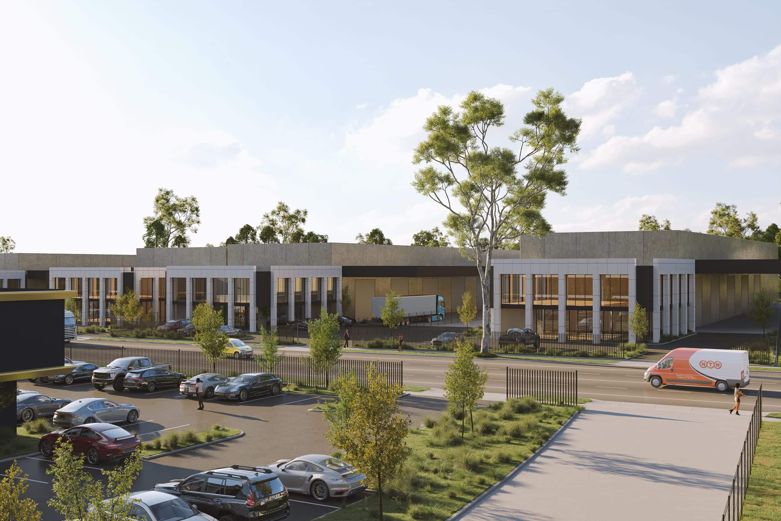 A 62 industrial lot subdivision within Morwell, VIC