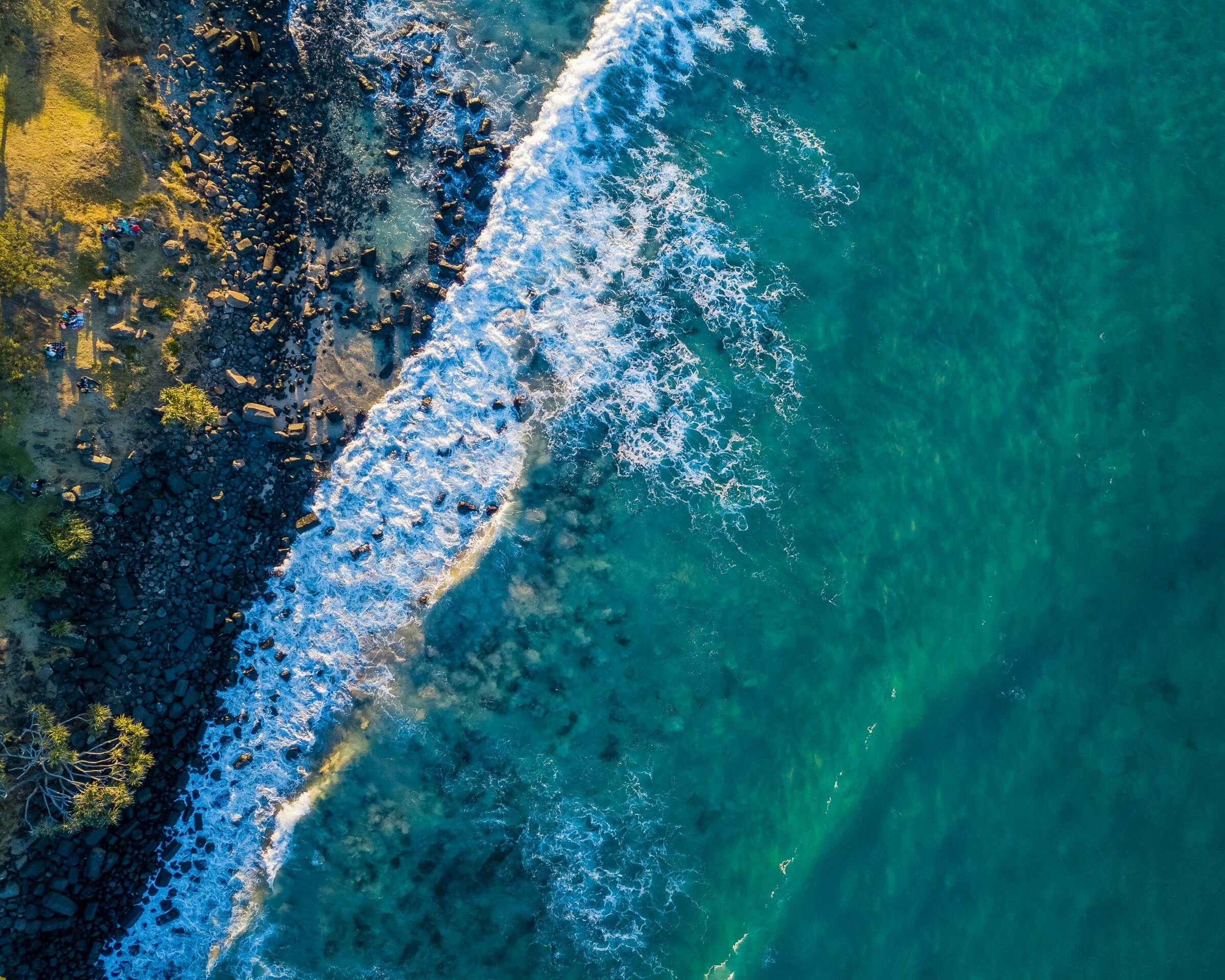 Aerial of Beach