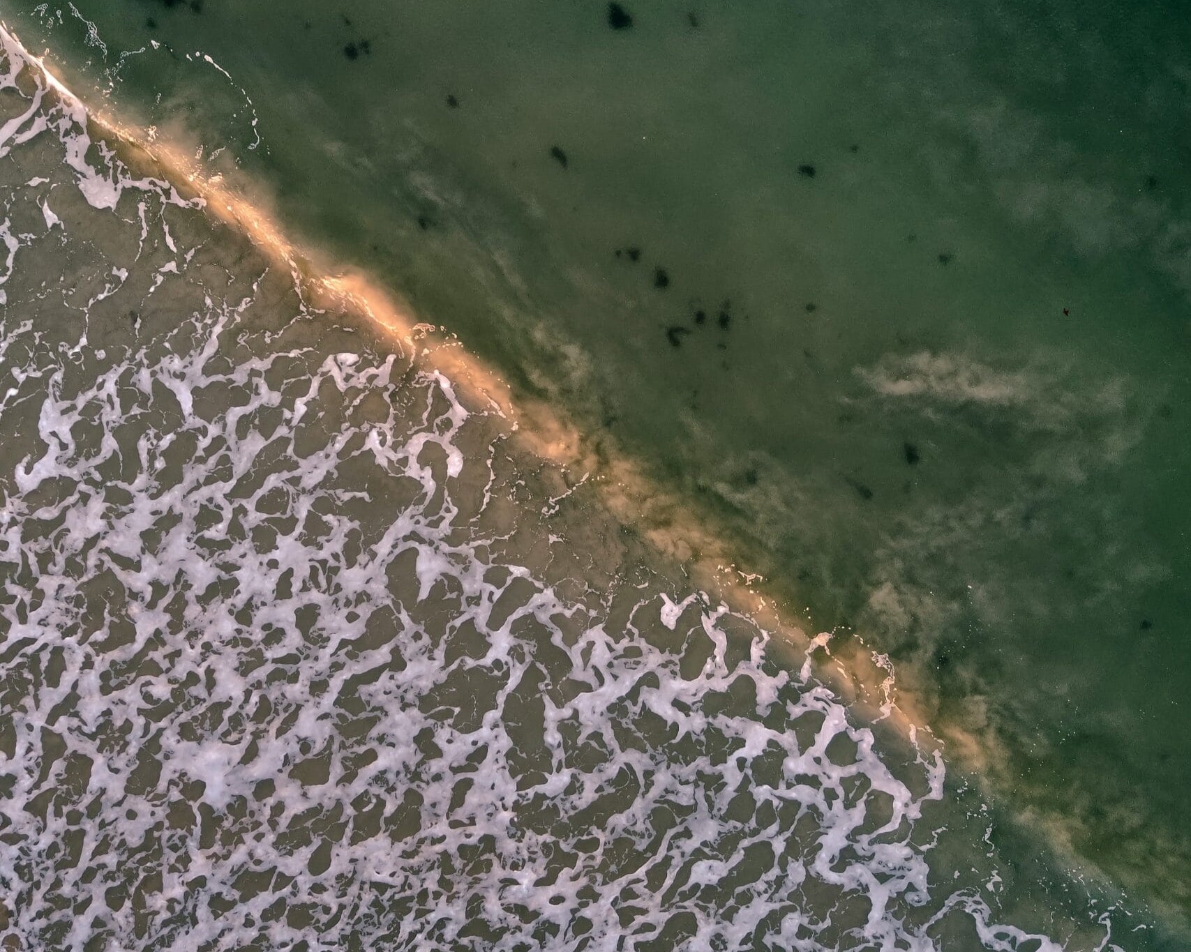 Aerial of Beach Front