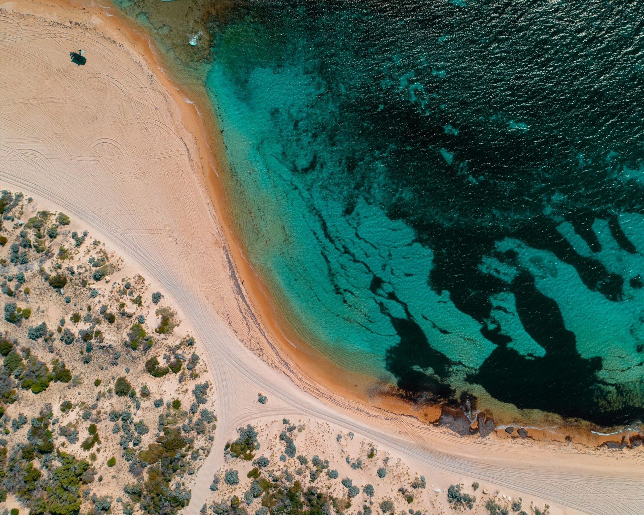 Aerial of Beach