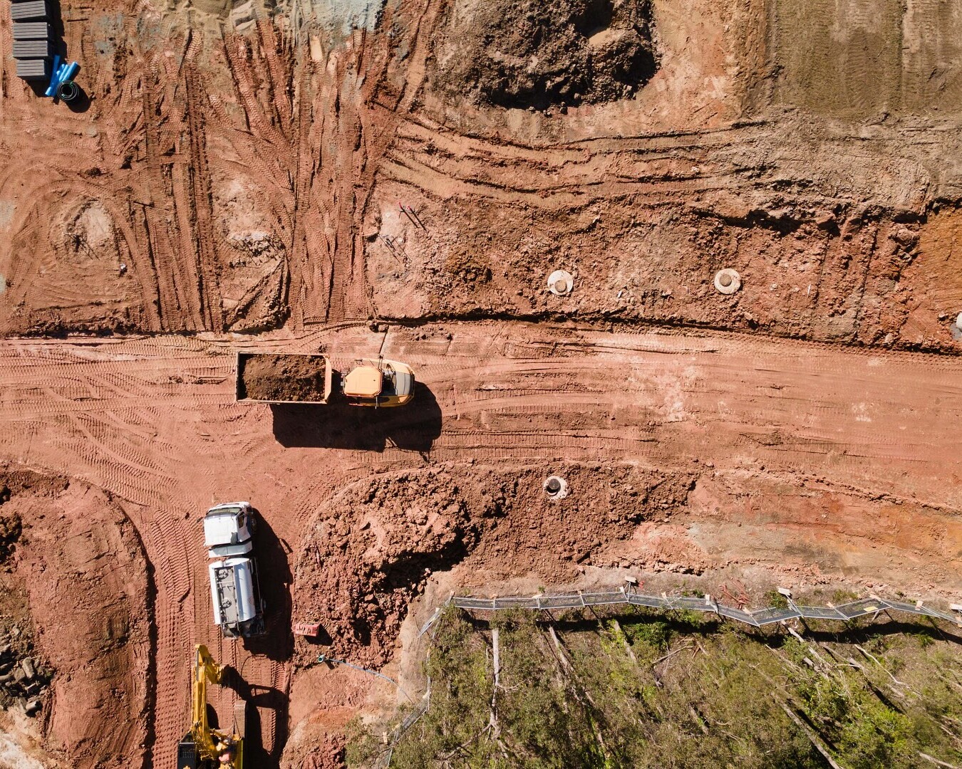 Aerial of a Land Development