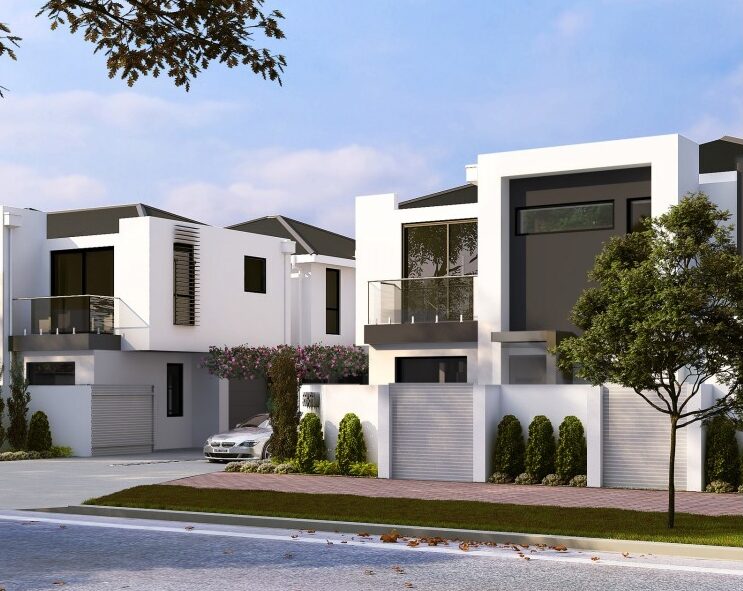 An eight townhouse development within Glenelg East, SA
