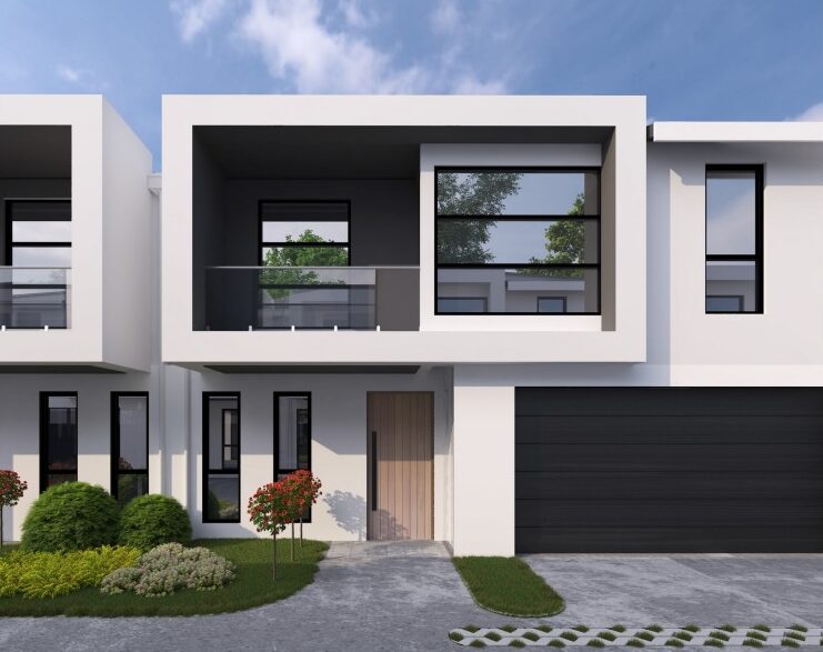 An eight townhouse development within Glenelg East, SA