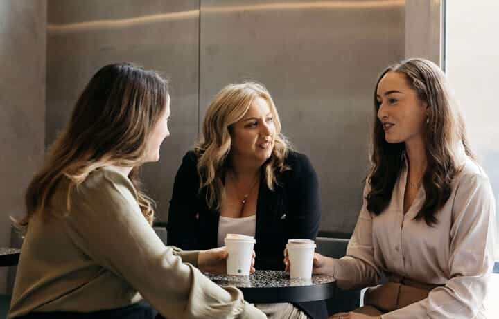 Staff members at Ark Capital