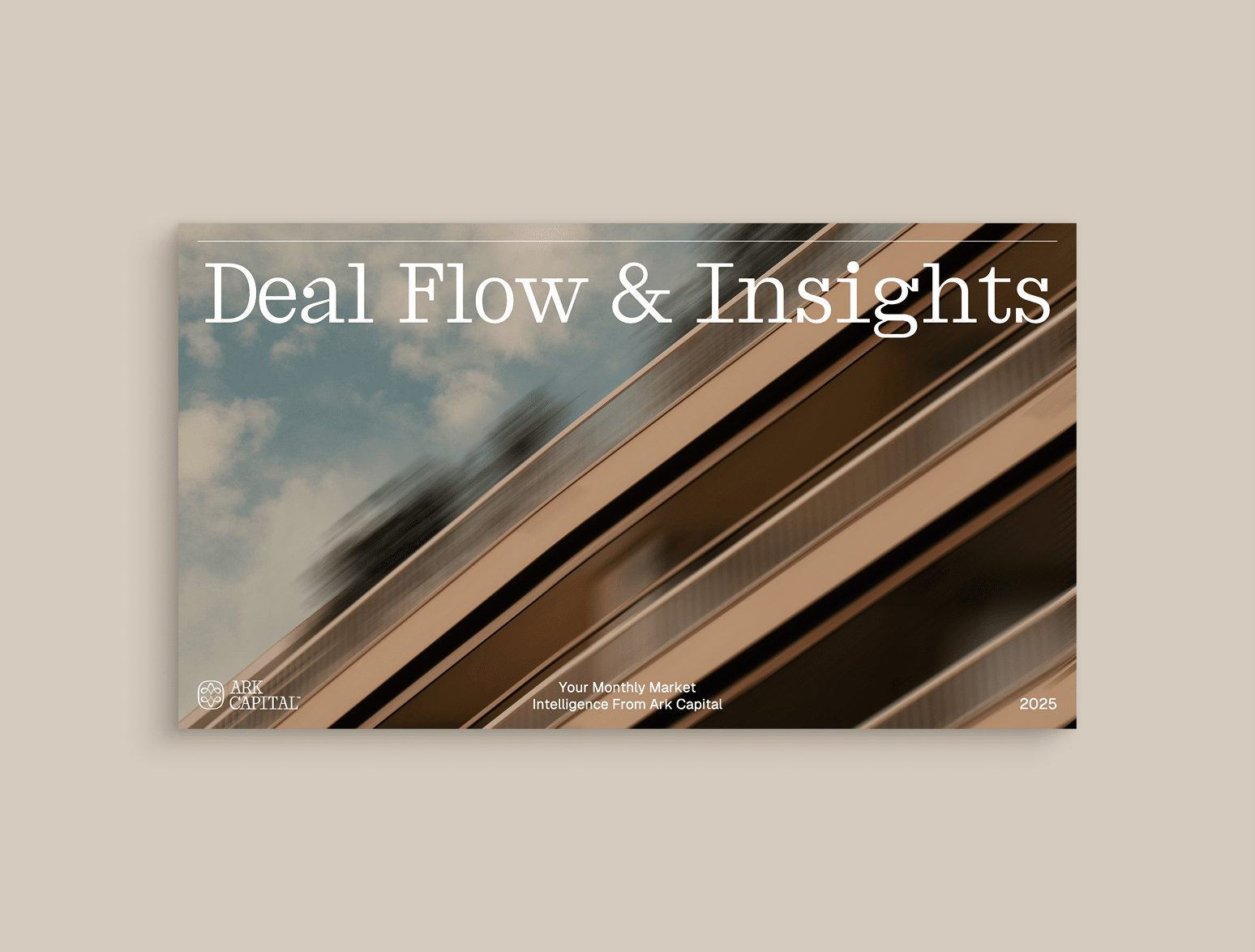 Ark Capital's Deal Flow and Insights deck
